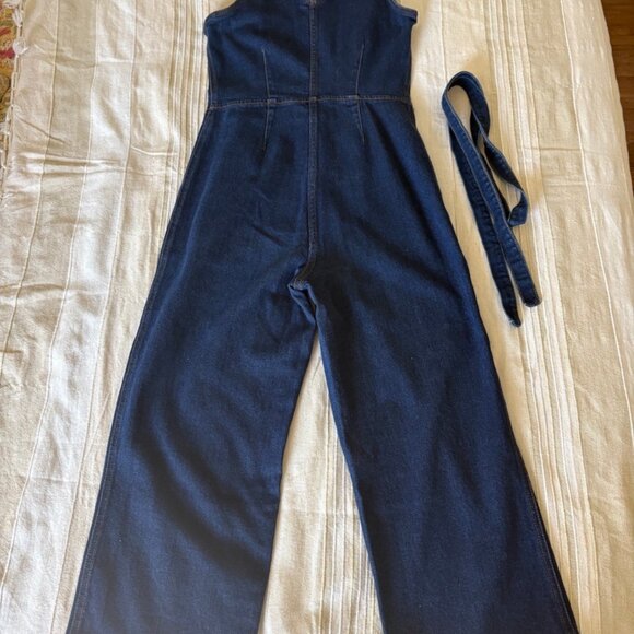 Universal Thread Denim Jean Jumpsuit – Size 4 (NWT Without Tags) - Picture 5 of 5